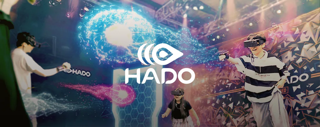 ARスポーツ HADO のプレー風景